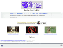 Tablet Screenshot of infignosmedia.com